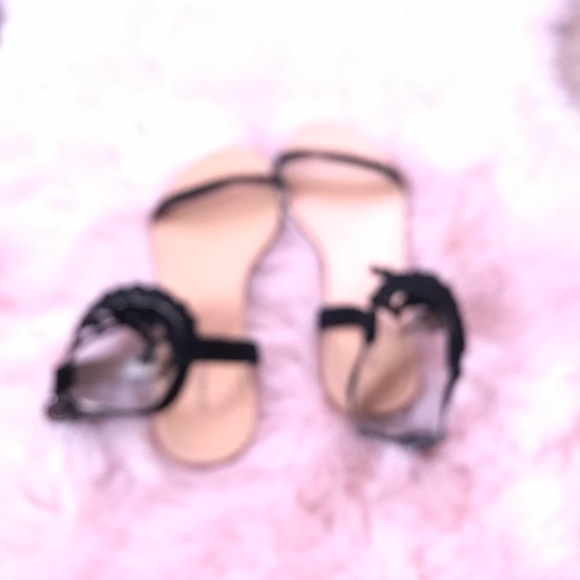 Designer Bcbg Generation gladiator fringe sandals - Picture 3 of 8